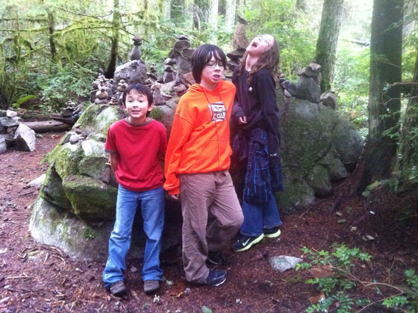 Walking the Bainbridge Island Trails with Kids